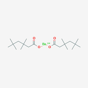 molecular formula C20H38BaO4 B1593730 新癸酸钡盐 CAS No. 55172-98-0