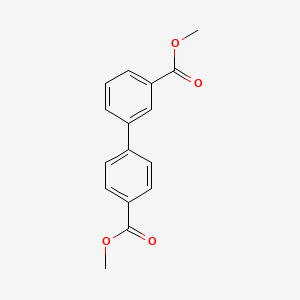 molecular formula C16H14O4 B1593731 [1,1'-Biphenyl]-3,4'-dicarboxylic acid, dimethyl ester CAS No. 55676-76-1