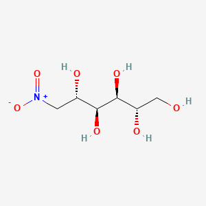 molecular formula C6H13NO7 B1593736 1-Deoxy-1-nitro-L-mannitol CAS No. 6027-42-5
