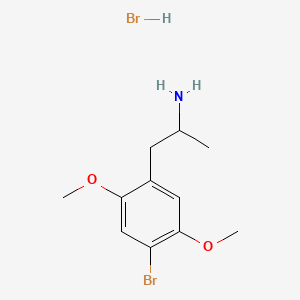 molecular formula C11H17Br2NO2 B1593749 Brolamfetamine hydrobromide CAS No. 53581-53-6