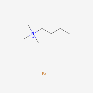 molecular formula C7H18BrN B1593766 1-丁铵，N,N,N-三甲基-，溴化物（1:1） CAS No. 2650-51-3