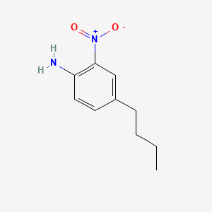 molecular formula C10H14N2O2 B1593771 4-丁基-2-硝基苯胺 CAS No. 3663-22-7