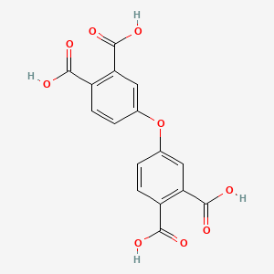 molecular formula C16H10O9 B1593796 1,2-Benzenedicarboxylic acid, 4,4'-oxybis- CAS No. 7717-76-2