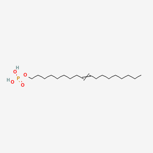 molecular formula C18H37O4P B1593799 9-Octadecen-1-ol, dihydrogen phosphate CAS No. 24613-61-4