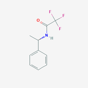 molecular formula C10H10F3NO B1593809 2,2,2-Trifluoro-n-[(1s)-1-phenylethyl]acetamide CAS No. 39995-51-2