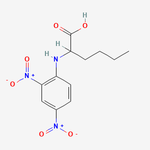 molecular formula C12H15N3O6 B1593825 N-(2,4-Dinitrophenyl)-DL-norleucine CAS No. 31356-36-2
