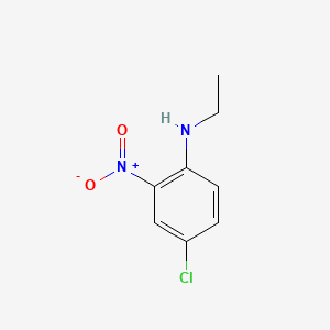 molecular formula C8H9ClN2O2 B1593826 4-氯-N-乙基-2-硝基苯胺 CAS No. 28491-95-4