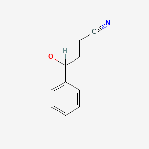 molecular formula C11H13NO B1593829 4-Methoxy-4-phenylbutanenitrile CAS No. 71172-63-9