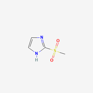 molecular formula C4H6N2O2S B1593833 2-Methylsulfonyl-imidazole CAS No. 27098-98-2
