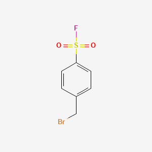 molecular formula C7H6BrFO2S B1593835 4-(Bromomethyl)benzenesulfonyl fluoride CAS No. 7612-88-6