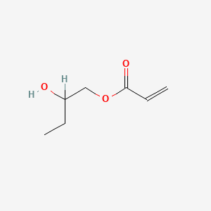 molecular formula C7H12O3 B1593838 2-Propenoic acid, 2-hydroxybutyl ester CAS No. 2421-27-4