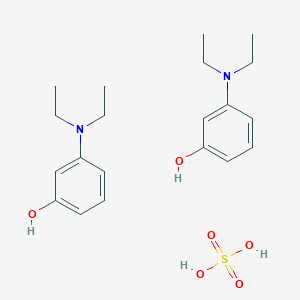 molecular formula C20H32N2O6S B1593864 N,N-二乙基-间-氨基苯酚硫酸盐 CAS No. 68239-84-9