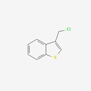molecular formula C9H7ClS B1593900 3-(氯甲基)苯并[b]噻吩 CAS No. 3216-47-5