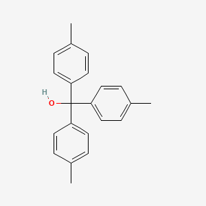 molecular formula C22H22O B1593902 4,4',4''-三甲基三苯甲醇 CAS No. 3247-00-5