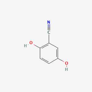 molecular formula C7H5NO2 B1593910 2,5-二羟基苯甲腈 CAS No. 4640-29-3