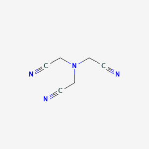 molecular formula C6H6N4 B1593920 次氮基三乙腈 CAS No. 7327-60-8