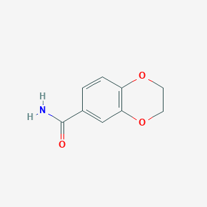 B1593929 2,3-Dihydro-1,4-benzodioxine-6-carboxamide CAS No. 299169-62-3