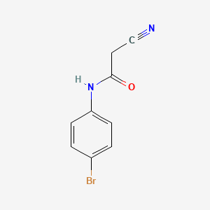 B1593930 N-(4-bromophenyl)-2-cyanoacetamide CAS No. 24522-26-7