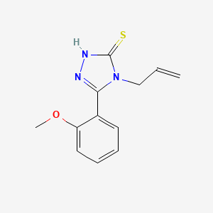 4-allyl-5-(2-methoxyphenyl)-4H-1,2,4-triazole-3-thiol