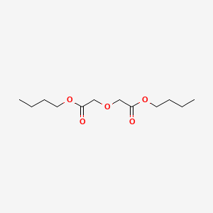 molecular formula C12H22O5 B1593970 Acetic acid, oxydi-, dibutyl ester CAS No. 6634-18-0