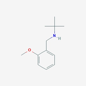 molecular formula C12H19NO B1593971 N-(2-Methoxybenzyl)-2-methylpropan-2-amine CAS No. 869942-68-7