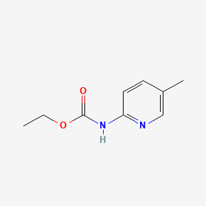 molecular formula C9H12N2O2 B1593973 2-Pyridinecarbamic acid, 5-methyl-, ethyl ester CAS No. 41322-67-2