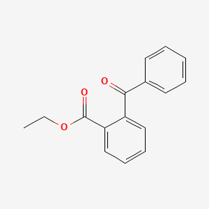 molecular formula C16H14O3 B1593977 Ethyl 2-benzoylbenzoate CAS No. 604-61-5