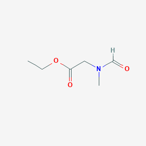 molecular formula C6H11NO3 B1593979 Ethyl 2-(formyl-methyl-amino)acetate CAS No. 89531-66-8