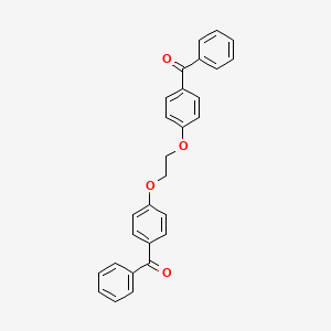 molecular formula C28H22O4 B1593981 [Ethane-1,2-diylbis(oxybenzene-4,1-diyl)]bis(phenylmethanone) CAS No. 5410-01-5