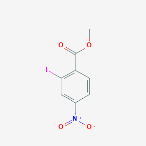 molecular formula C8H6INO4 B1593988 Methyl 2-iodo-4-nitrobenzoate CAS No. 6326-42-7