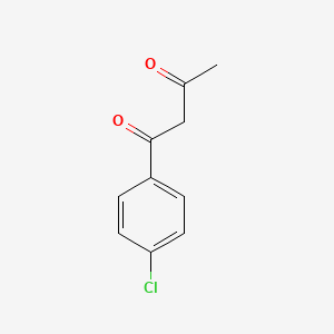 molecular formula C10H9ClO2 B1593992 1-(4-Chlorophenyl)butane-1,3-dione CAS No. 6302-55-2