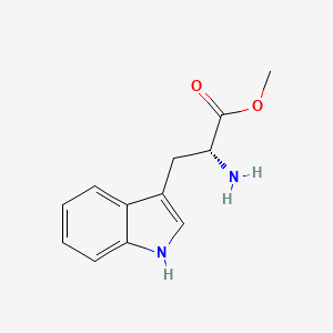 molecular formula C12H14N2O2 B1594020 (R)-甲基2-氨基-3-(1H-吲哚-3-基)丙酸酯 CAS No. 22032-65-1