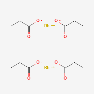 molecular formula C12H20O8Rh2 B1594022 丙酸铑(II) CAS No. 31126-81-5