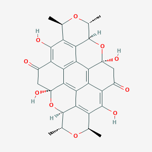 molecular formula C30H26O10 B159403 Xanthoaphin CAS No. 1674-44-8