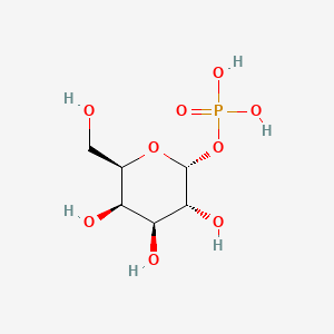 molecular formula C6H13O9P B1594035 α-D-半乳糖 1-磷酸 CAS No. 2255-14-3