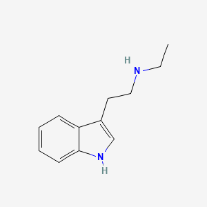 molecular formula C12H16N2 B1594036 N-Ethyltryptamine CAS No. 61-53-0