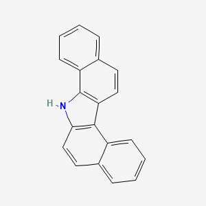 molecular formula C20H13N B1594039 7H-DIBENZO(a,g)CARBAZOLE CAS No. 207-84-1
