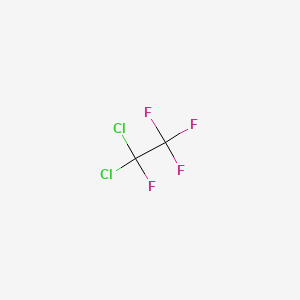 molecular formula C2Cl2F4 B1594041 1,1-Dichloro-1,2,2,2-tetrafluoroethane CAS No. 374-07-2