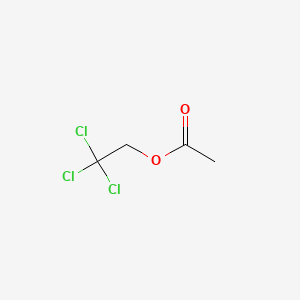 molecular formula C4H5Cl3O2 B1594044 2,2,2-三氯乙酸乙酯 CAS No. 625-24-1