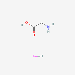 molecular formula C2H6INO2 B1594056 2-氨基乙酸氢碘酸盐 CAS No. 7490-96-2