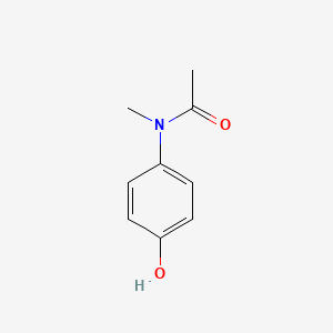 molecular formula C9H11NO2 B1594058 N-(4-羟基苯基)-N-甲基乙酰胺 CAS No. 579-58-8