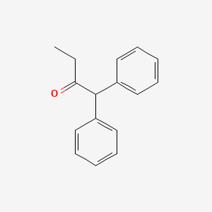 molecular formula C16H16O B1594069 1,1-Diphenylbutan-2-one CAS No. 6336-52-3