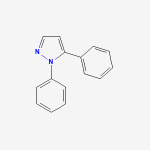 molecular formula C15H12N2 B1594079 1,5-Diphenyl-1H-pyrazole CAS No. 6831-89-6