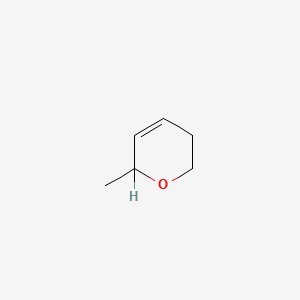 molecular formula C6H10O B1594086 6-Methyl-3,6-dihydro-2H-pyran CAS No. 55230-25-6