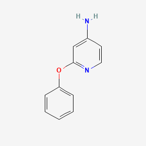 molecular formula C11H10N2O B1594096 2-Phenoxypyridin-4-amine CAS No. 21203-83-8