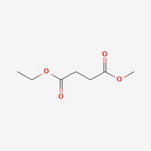 B1594104 Butanedioic acid, ethyl methyl ester CAS No. 627-73-6