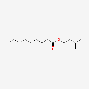 B1594105 3-Methylbutyl nonanoate CAS No. 7779-70-6