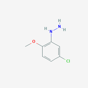 molecular formula C7H9ClN2O B1594111 (5-Chloro-2-methoxyphenyl)hydrazine CAS No. 202823-24-3