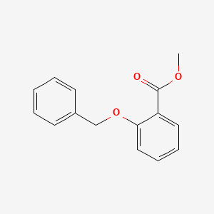 molecular formula C15H14O3 B1594120 2-苄氧基苯甲酸甲酯 CAS No. 55142-16-0