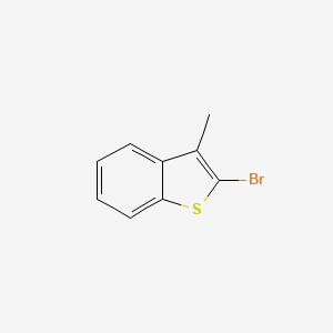 molecular formula C9H7BrS B1594129 2-溴-3-甲基-1-苯并噻吩 CAS No. 5381-23-7